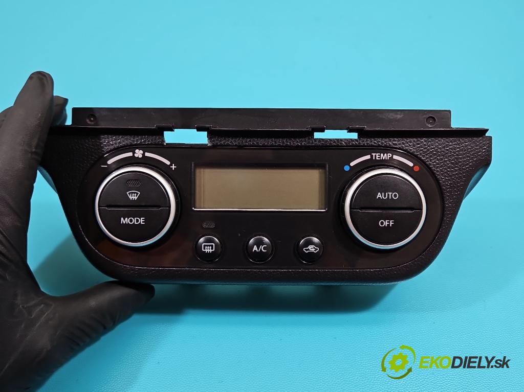 Suzuki Swift Mk6 2005-2010 1.6 16V 125 HP manual 92 kW 1586 cm3 3- panel kúrenia 39510-62J40