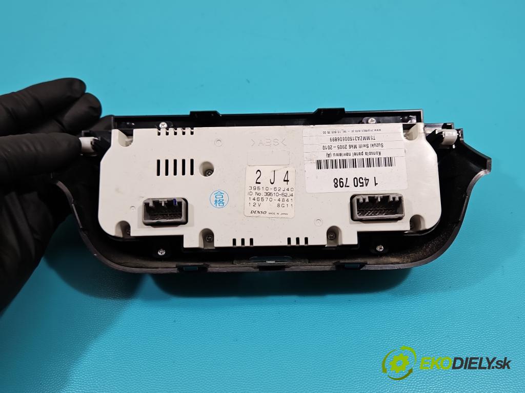 Suzuki Swift Mk6 2005-2010 1.6 16V 125 HP manual 92 kW 1586 cm3 3- panel kúrenia 39510-62J40