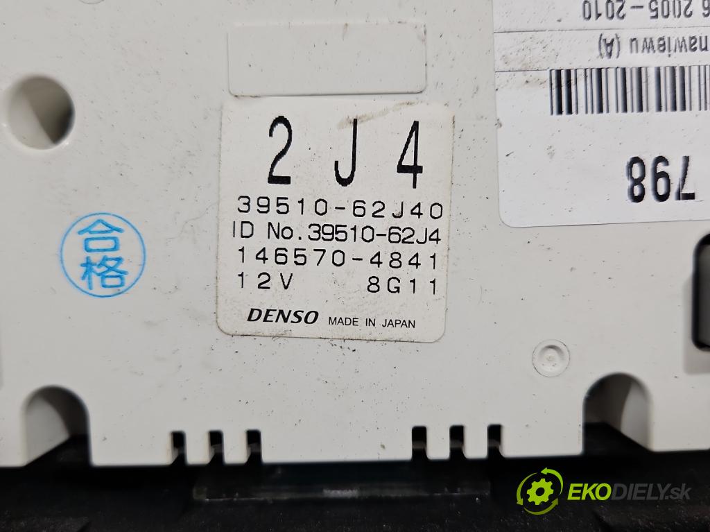 Suzuki Swift Mk6 2005-2010 1.6 16V 125 HP manual 92 kW 1586 cm3 3- panel kúrenia 39510-62J40