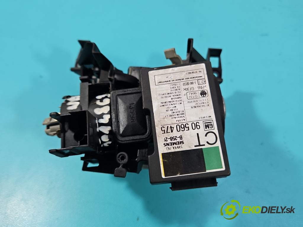 Opel Astra II 1998-2009 1.8 16V 116 HP manual 85 kW 1796 cm3 5- riadiaca jednotka motora 09117394