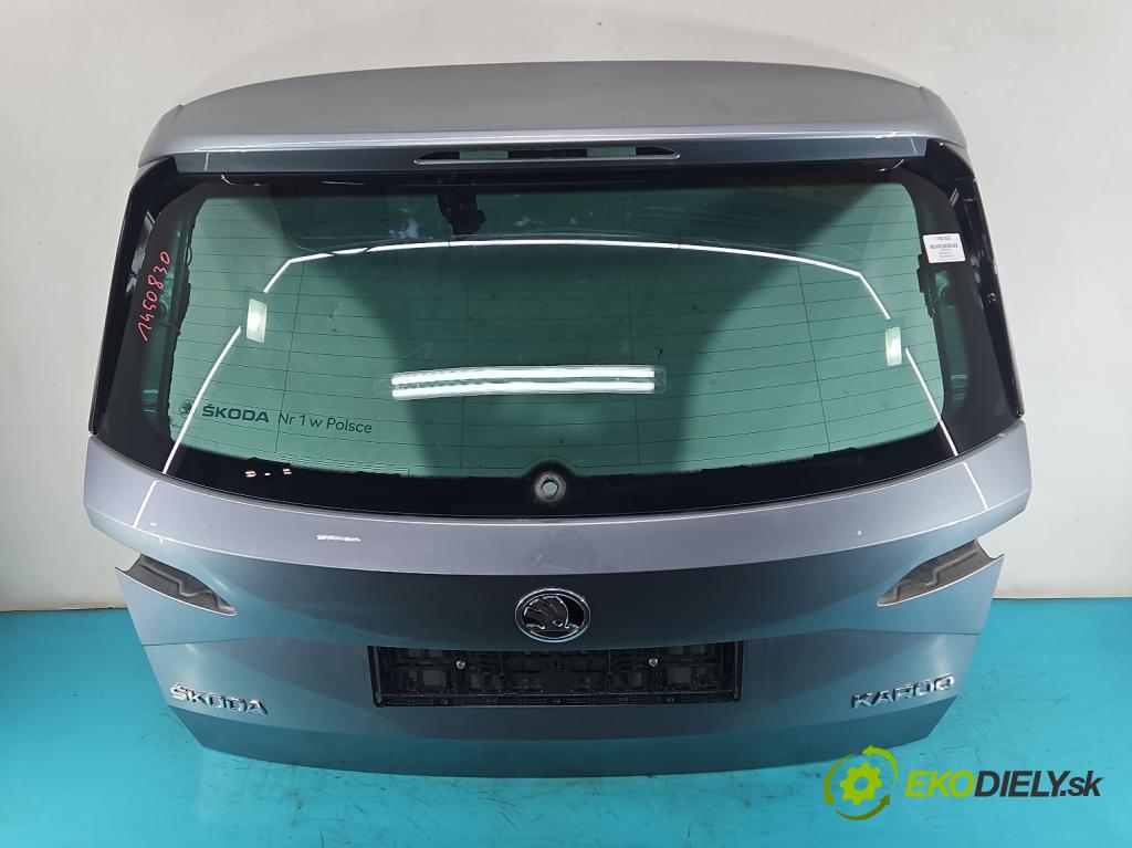 Skoda Karoq 2017- 1.5 TSI 150 HP automatic 110 kW 1498 cm3 5- zadna kufor  (Kapota zadná (kufor))