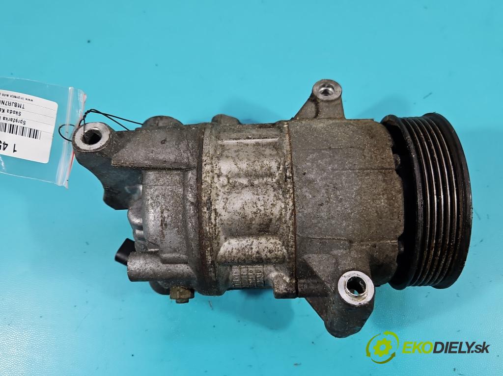 Skoda Karoq 2017- 1.5 TSI 150 HP automatic 110 kW 1498 cm3 5- Kompresor: klimatizácie 5Q0816803B (Kompresor klimatizácie)