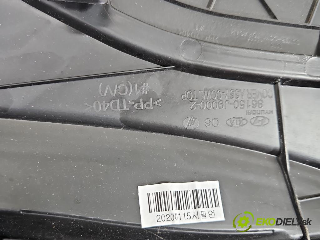 Hyundai Kona I 2017-2023 1.0 120 HP manual 88,3 kW 998 cm3 5- torpédo 86152-J9000 (Torpédo (plast pod čelným sklom))