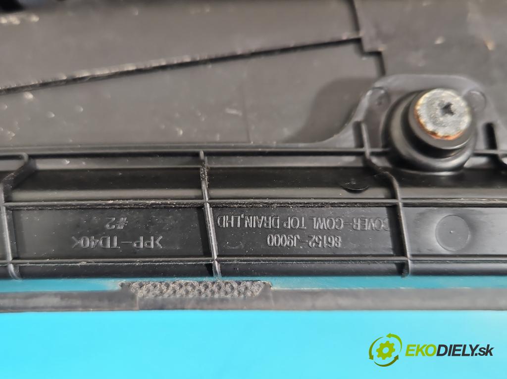 Hyundai Kona I 2017-2023 1.0 120 HP manual 88,3 kW 998 cm3 5- torpédo 86152-J9000 (Torpédo (plast pod čelným sklom))