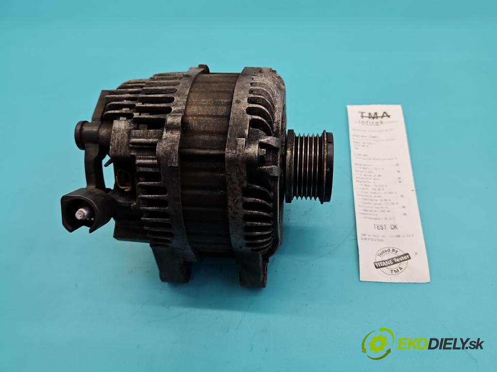 Citroen C4 Grand picasso I 2006-2013 1.6 hdi 109 HP automatic 80 kW 1560 cm3 5- Alternator 9654752880 (Alternátor)