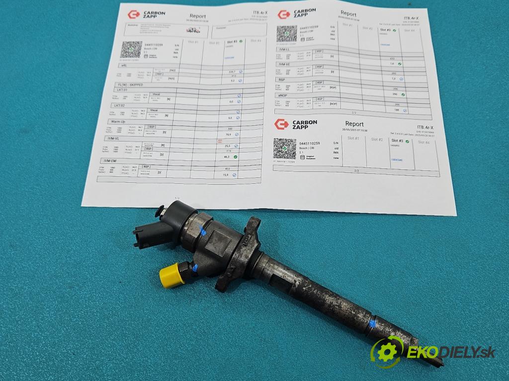Citroen C4 Grand picasso I 2006-2013 1.6 hdi 109 HP automatic 80 kW 1560 cm3 5- vstrek 0445110259 (Vstrekovač paliva)