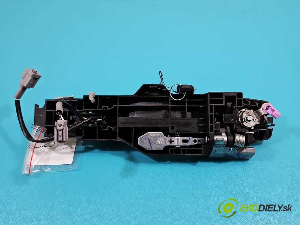 Nissan Juke I 2010-2019 1.2 T 116 HP manual 85 kW 1197 cm3 5- rukoväť predné ľavé mimo:  (Kľučka dverí vonkajšia predná ľavá)