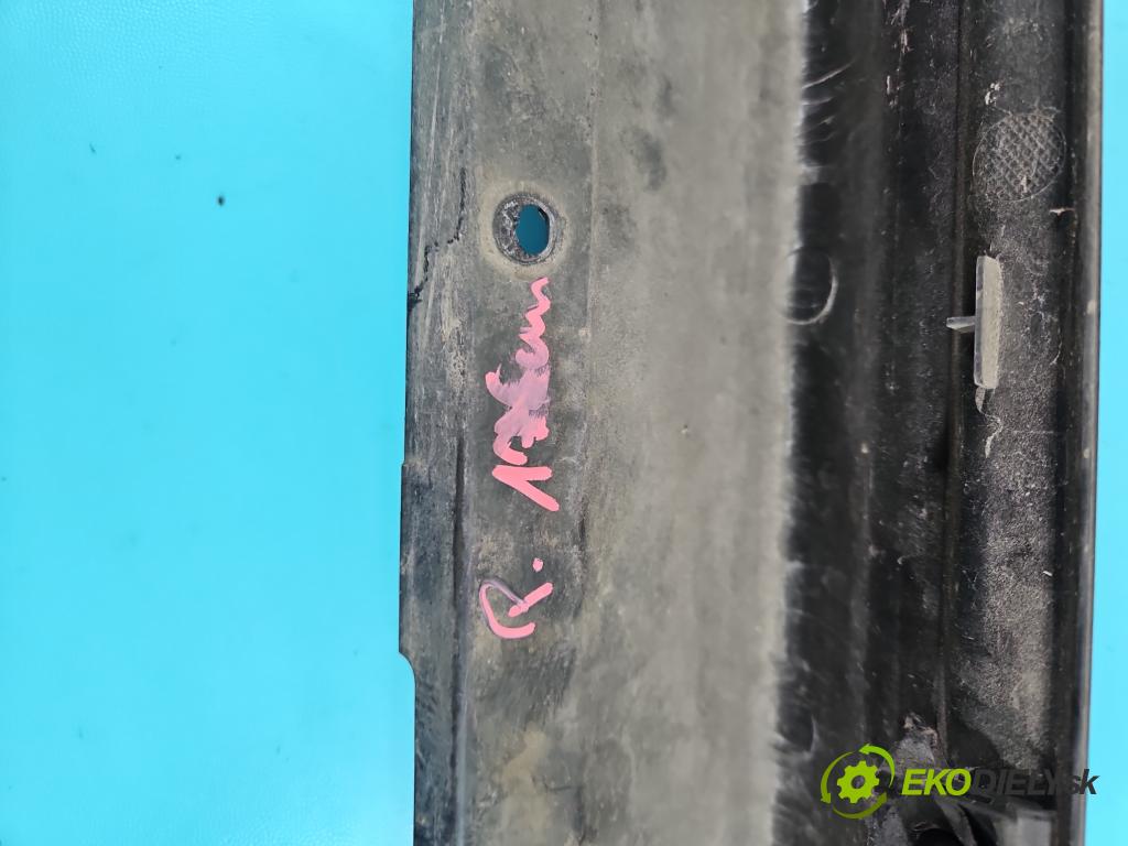 Nissan Juke I 2010-2019 1.2 T 116 hp manual 85 kW 1197 cm3 5- lišta práh: pravé 768501KA6A (Prahová lišta)