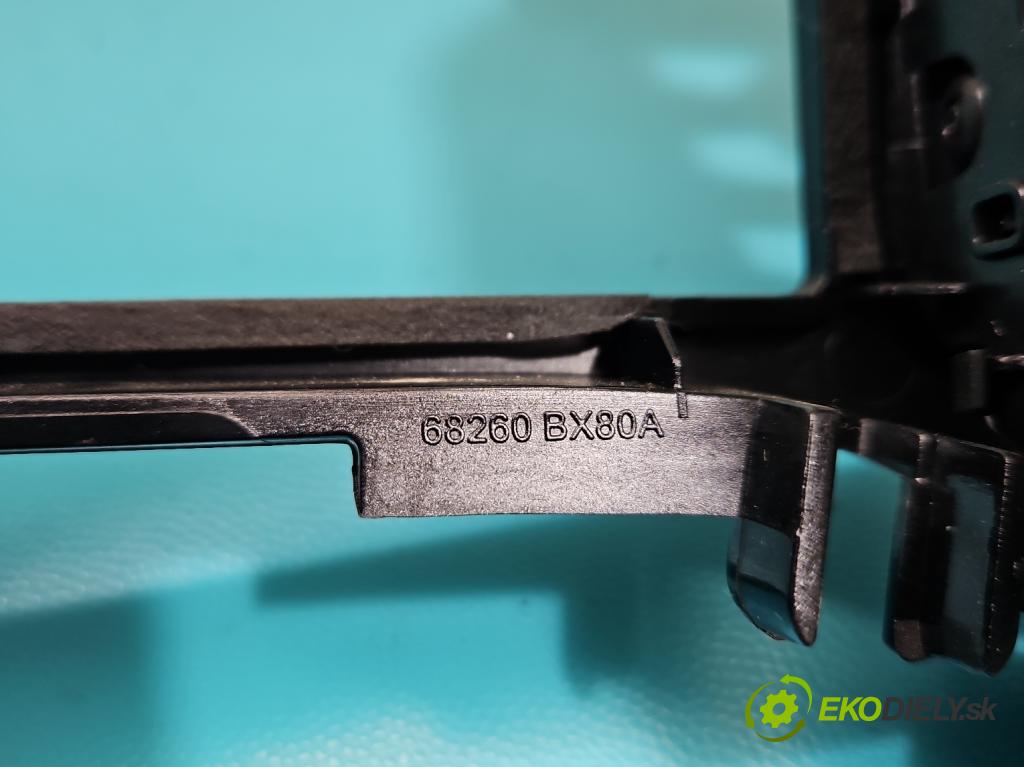 Nissan Juke I 2010-2019 1.2 T 116 HP manual 85 kW 1197 cm3 5- Mřížka: kúrenia stredová 68260BX80A (Mriežka kúrenia (fukár))