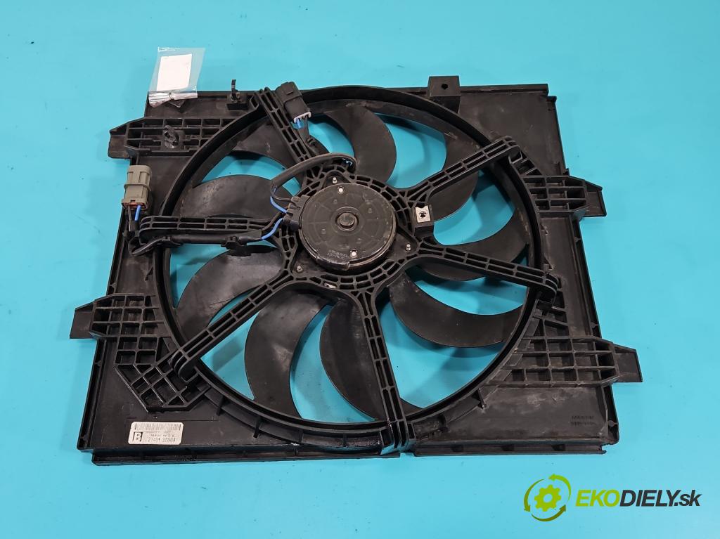 Nissan Juke I 2010-2019 1.2 T 116 HP manual 85 kW 1197 cm3 5- Ventilátor chladiča 214813ZU0A