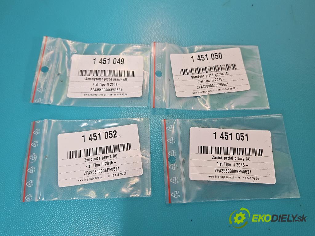 Fiat Tipo II 2015- 1.4 16V 95 hp manual 70 kW 1368 cm3 5- náboj pravé  (Náboje)