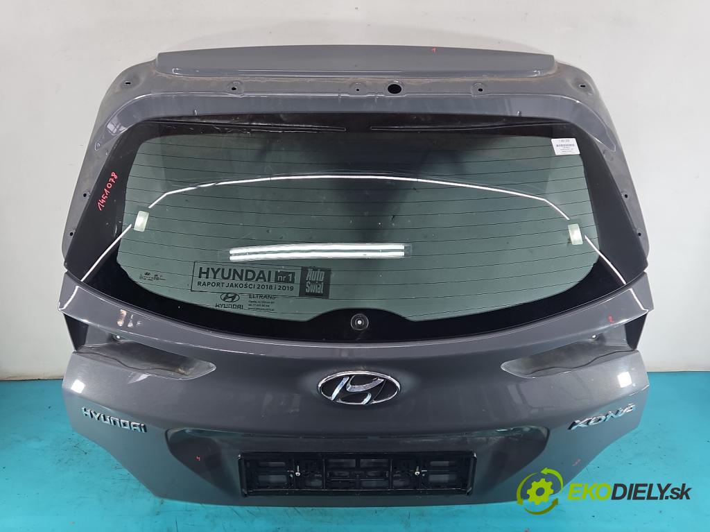 Hyundai Kona I 2017-2023 1.0 120 HP manual 88,3 kW 998 cm3 5- zadna kufor  (Kapota zadná (kufor))