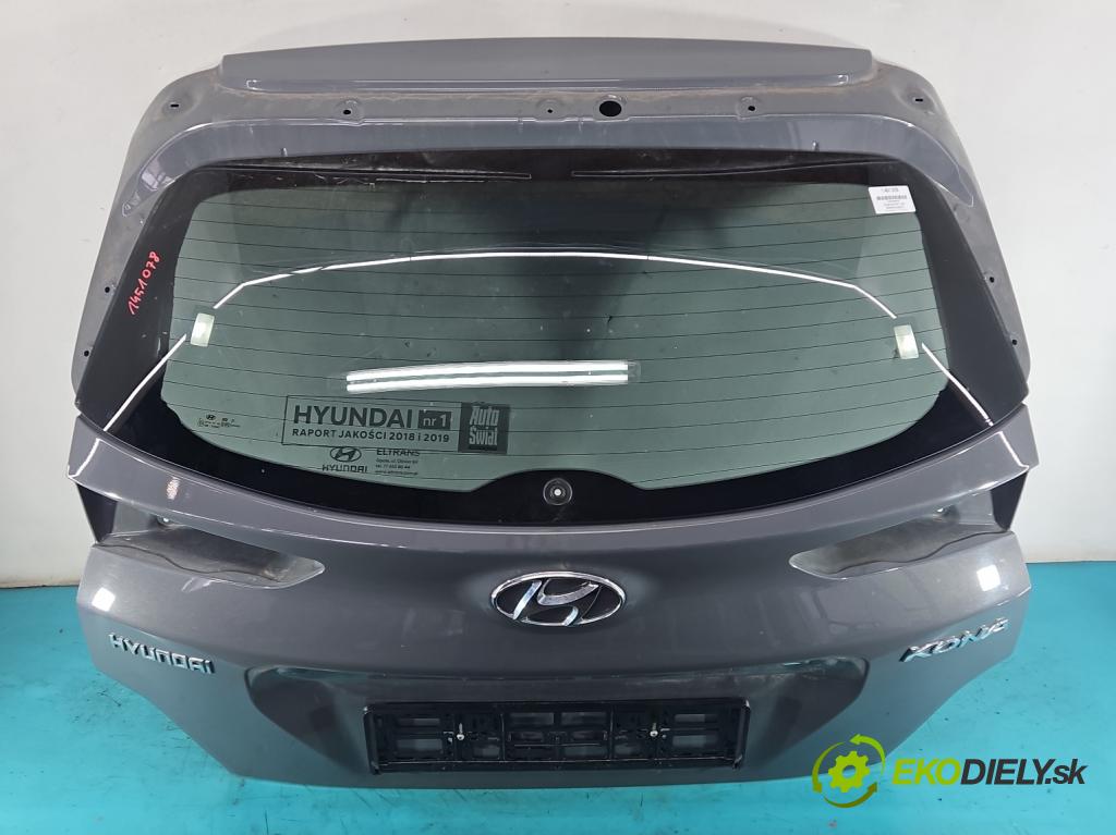Hyundai Kona I 2017-2023 1.0 120 HP manual 88,3 kW 998 cm3 5- zadna kufor  (Kapota zadná (kufor))
