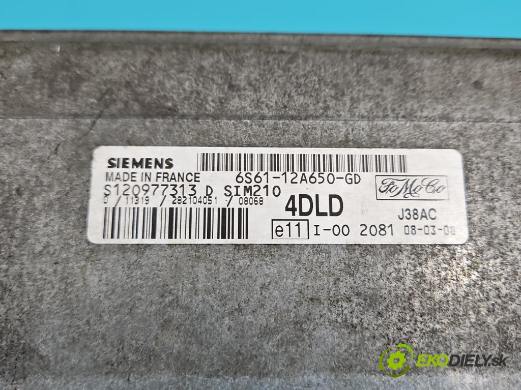 Ford Fusion 1.4 16V 80 HP manual 59 kW 1388 cm3 5- riadiaca jednotka motora 6S61-12A650-GD