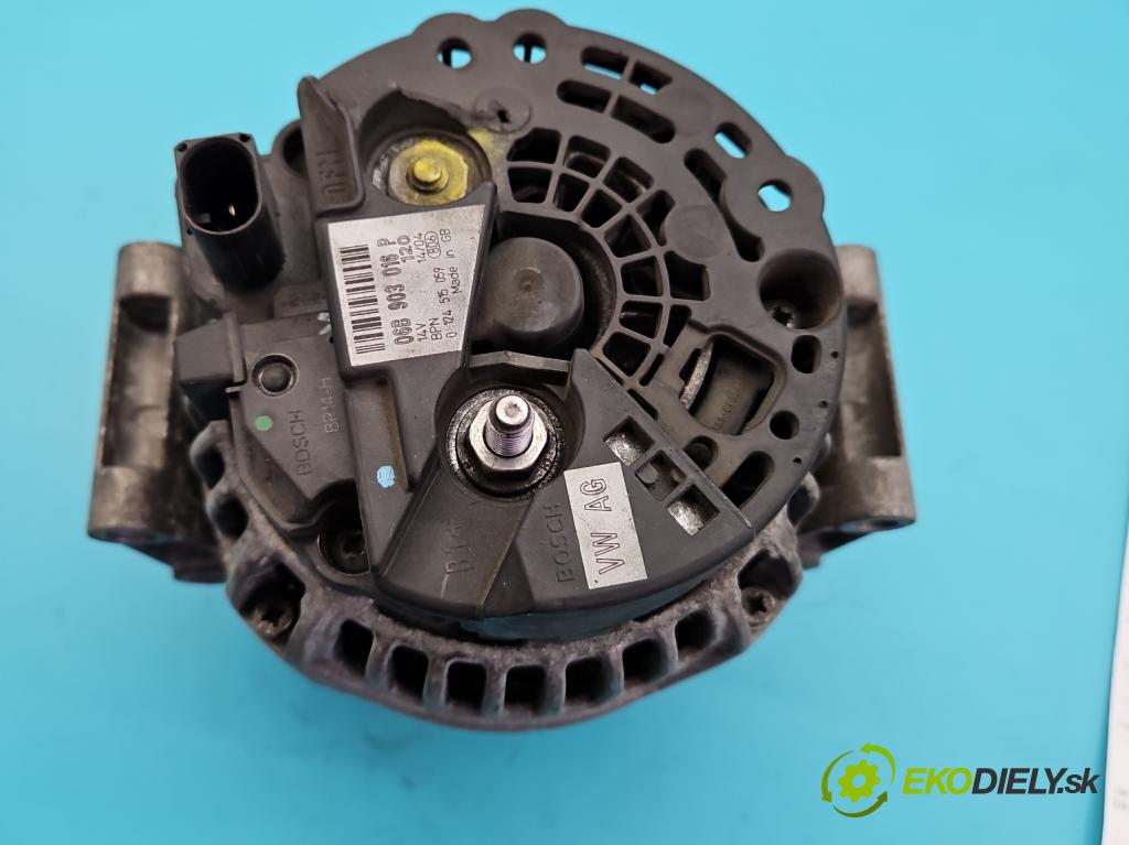 Audi A4 B6 2000-2004 2.0 FSI 150 HP manual 110 kW 1984 cm3 4- Alternator 06B903016P (Alternátor)