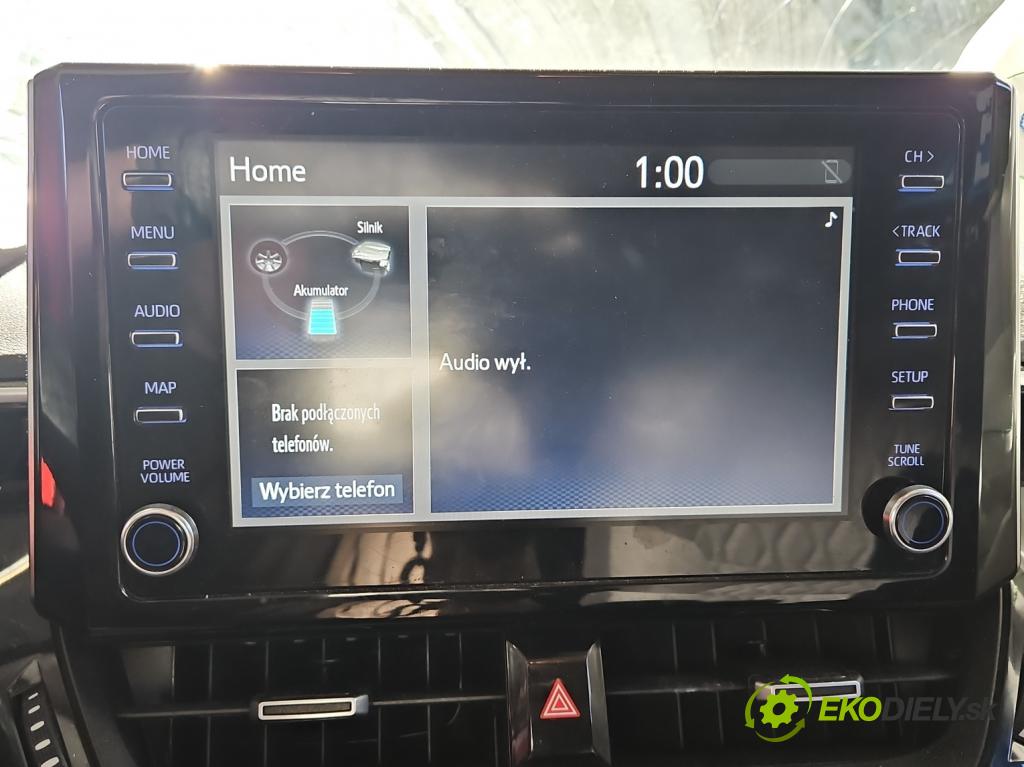 Toyota Corolla E21 2019- 1.8 16V 98 HP automatic 72 kW 1798 cm3 4- Radio originál 86140-02D41