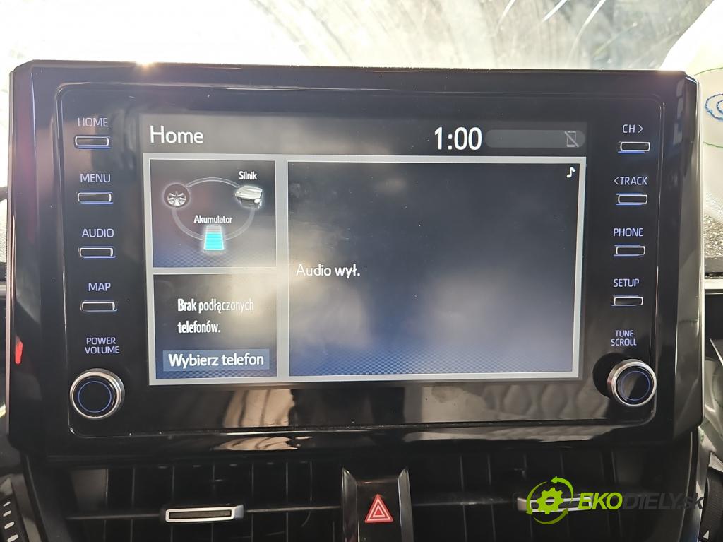 Toyota Corolla E21 2019- 1.8 16V 98 HP automatic 72 kW 1798 cm3 4- Radio originál 86140-02D41