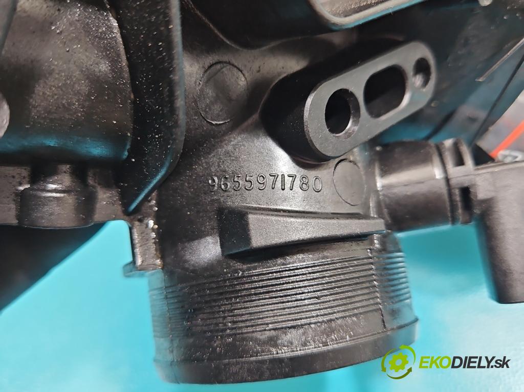 Citroen C5 I 2001-2008 1.6 hdi 109 HP manual 80 kW 1560 cm3 5- klapka 9655971780 (Škrtiaca klapka)