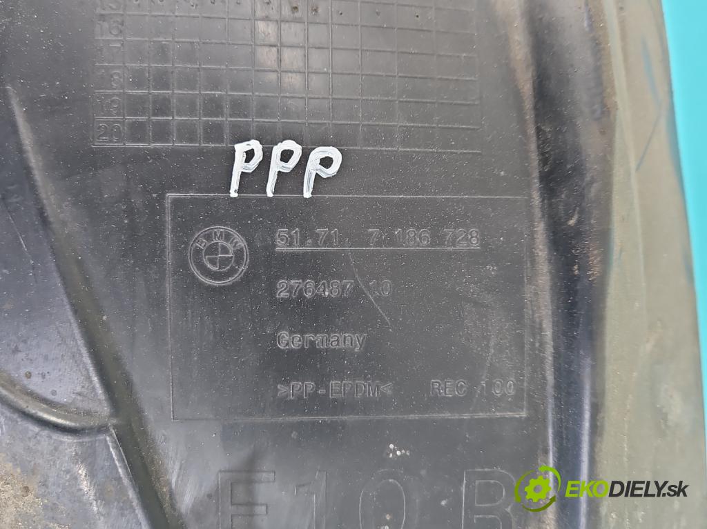Bmw 5 F10 2010-2017 2.0d 218 hp automatic 160 kW 1995 cm3 5- blatník: přední pravé 7186728