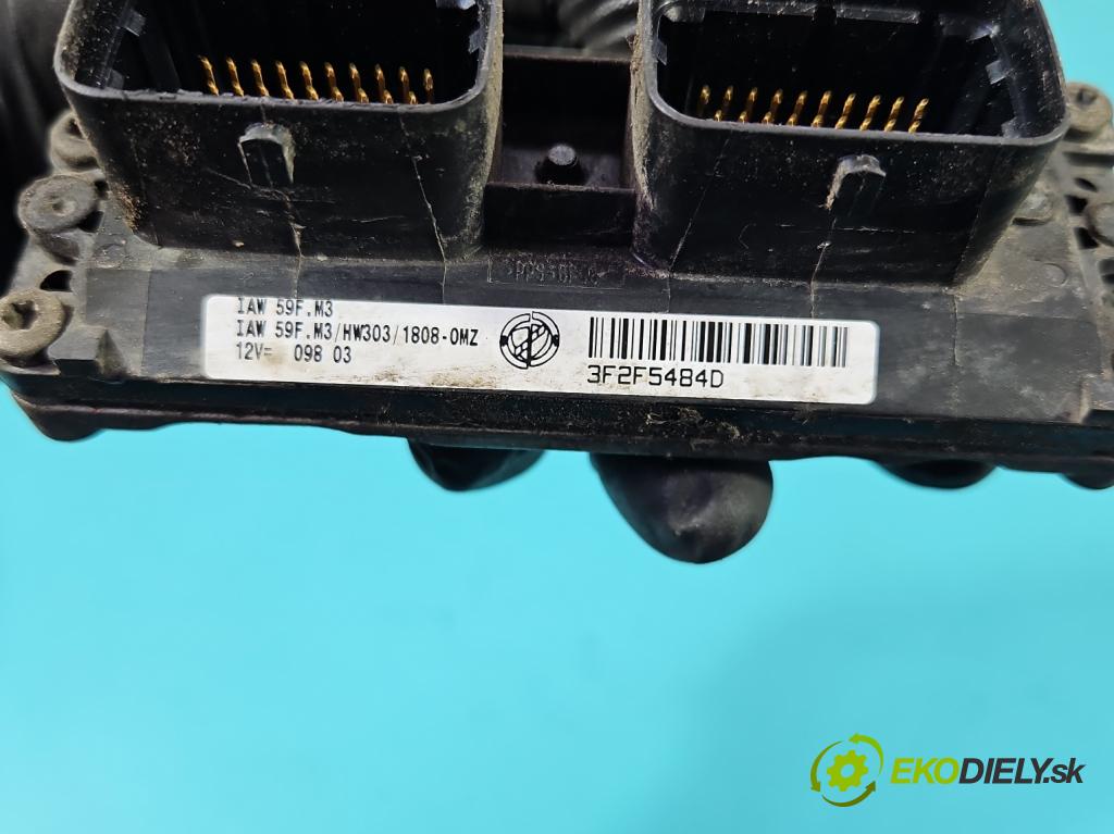 Fiat Punto II 1999-2010 1.2 8V 60 HP manual 44 kW 1242 cm3 5- riadiaca jednotka motora IAW59FM3