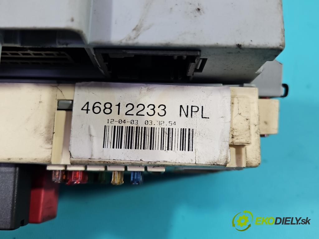 Fiat Punto II 1999-2010 1.2 8V 60 HP manual 44 kW 1242 cm3 5- riadiaca jednotka motora IAW59FM3