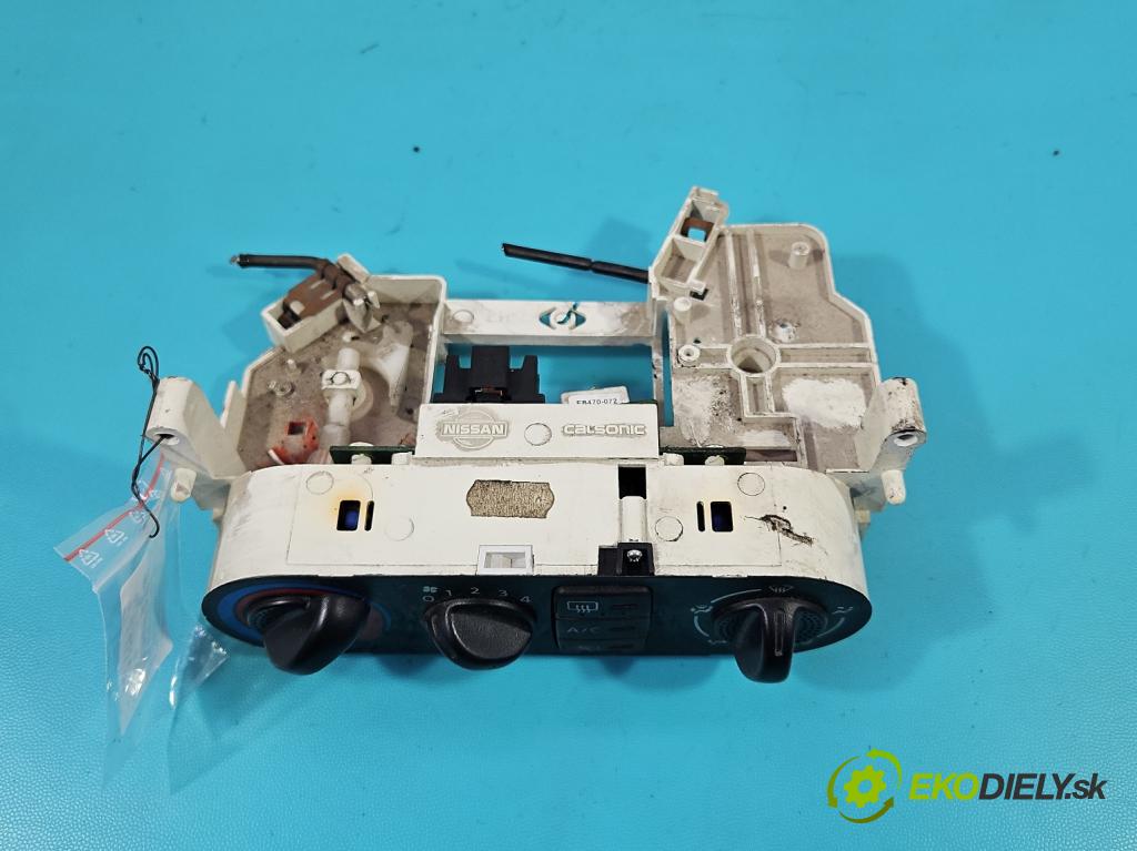 Nissan Almera N16 2000-2006 1.5 16V 90 HP manual 66 kW 1498 cm3 5- panel kúrenia