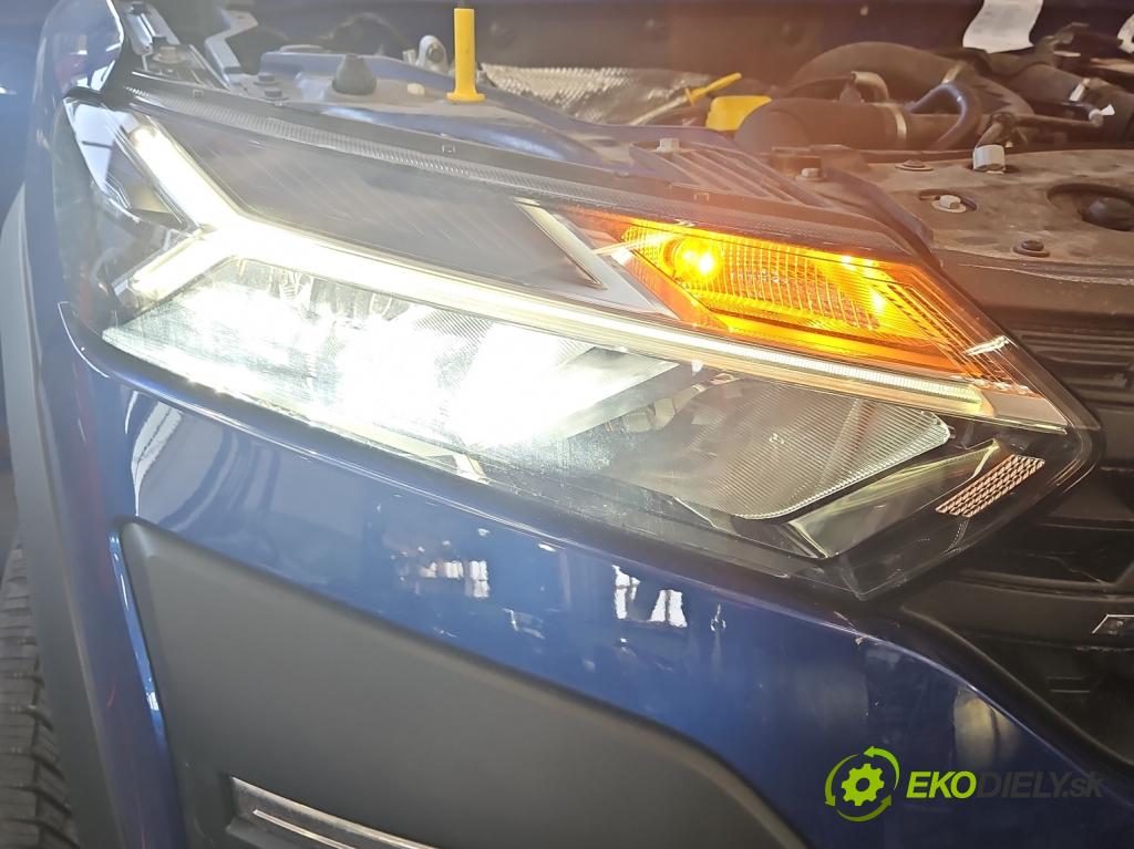 Dacia Sandero III 2020- 1.0 Tce 91 KM manual 67 kW 999 cm3 5- Reflektor: pravý 260104363R (Svetlo predné pravé)