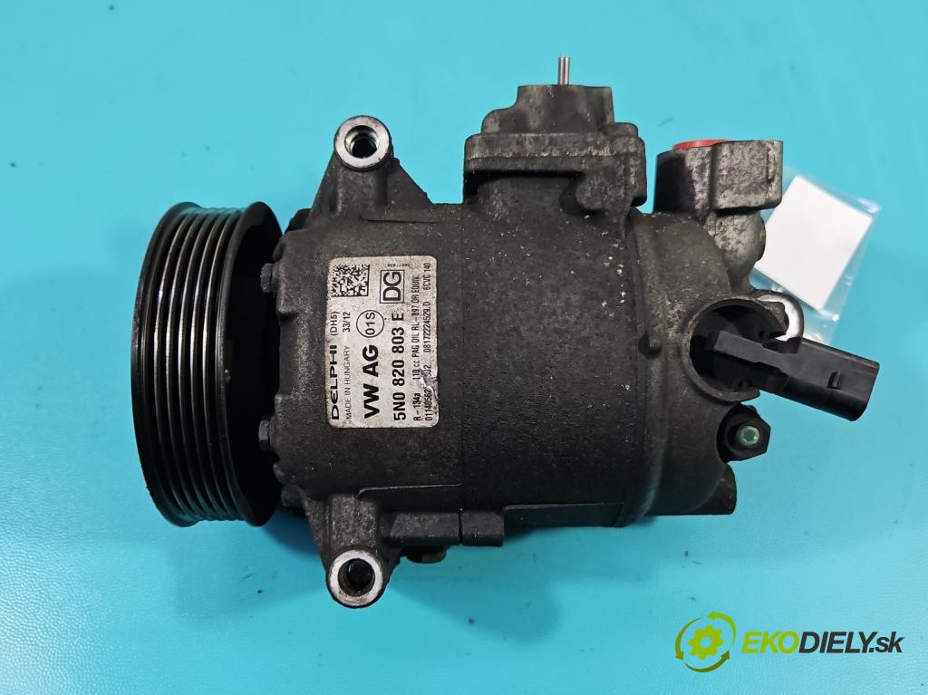 Vw Passat CC 2008-2016 2.0 tdi 140 HP automatic 103 kW 1968 cm3 4- Kompresor: klimatizácie 5N0820803E (Kompresor klimatizácie)