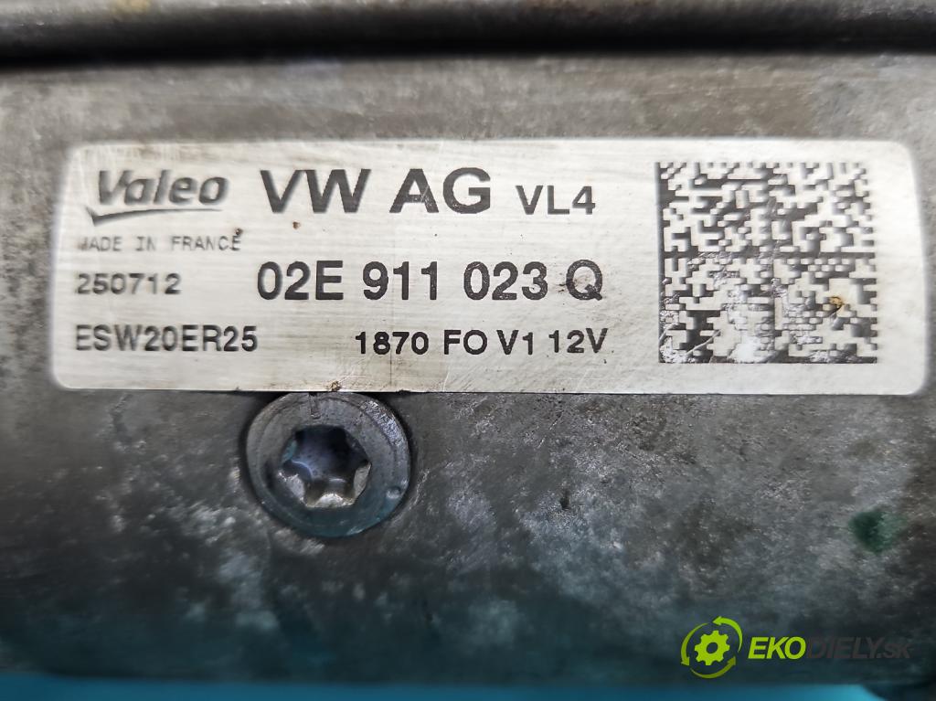 Vw Passat CC 2008-2016 2.0 tdi 140 HP automatic 103 kW 1968 cm3 4- štartér 02E911023Q (Štartér)