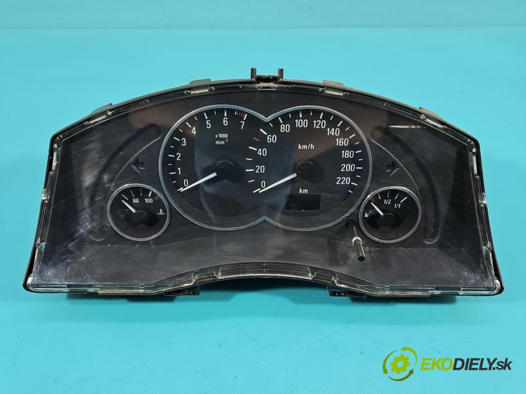 Opel Meriva A 2002-2010 1.6 16V 101 HP manual 74 kW 1598 cm3 5- riadiaca jednotka motora 12230554