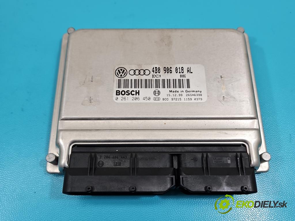 Audi A6 C5 1997-2004 1.8 T 150 HP manual 110 kW 1781 cm3 4- riadiaca jednotka motora 4B0906018AL