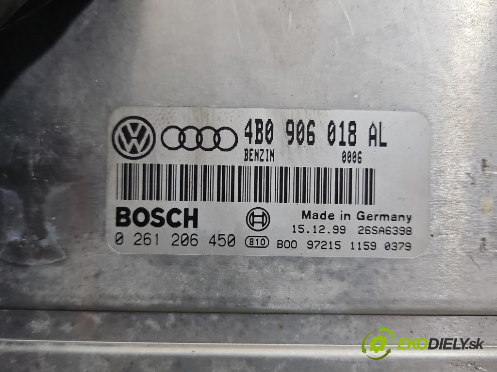 Audi A6 C5 1997-2004 1.8 T 150 HP manual 110 kW 1781 cm3 4- riadiaca jednotka motora 4B0906018AL