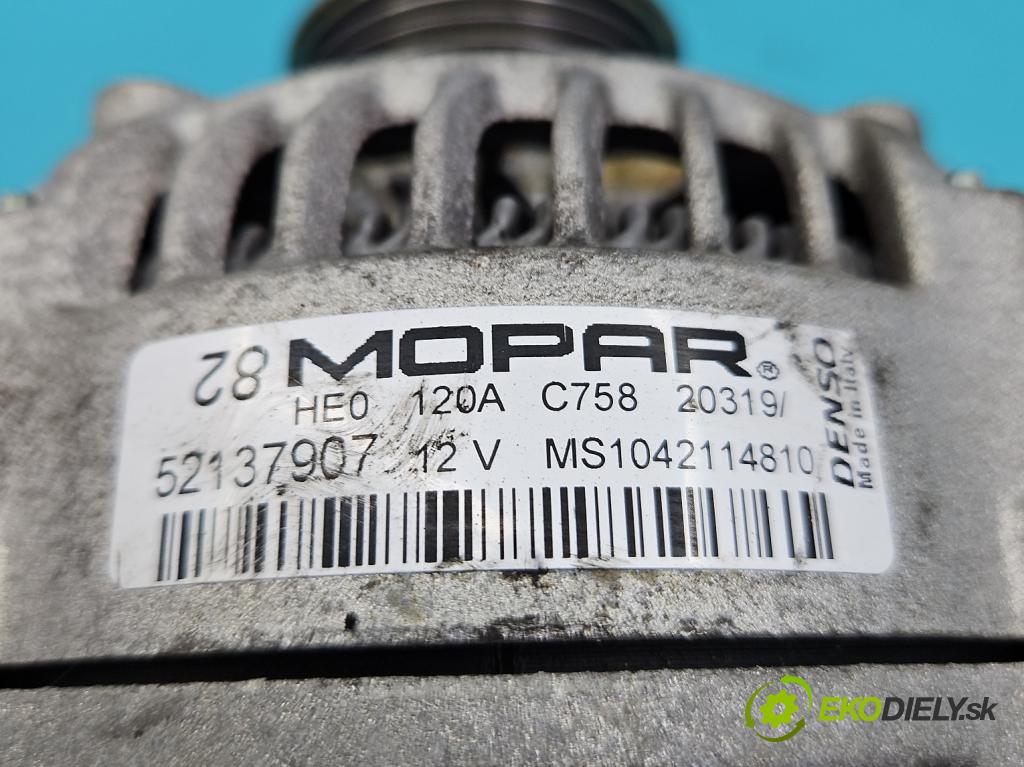Fiat Tipo II 2015- 1.4 16V 95 HP manual 70 kW 1368 cm3 5- Alternator 52137907 (Alternátor)
