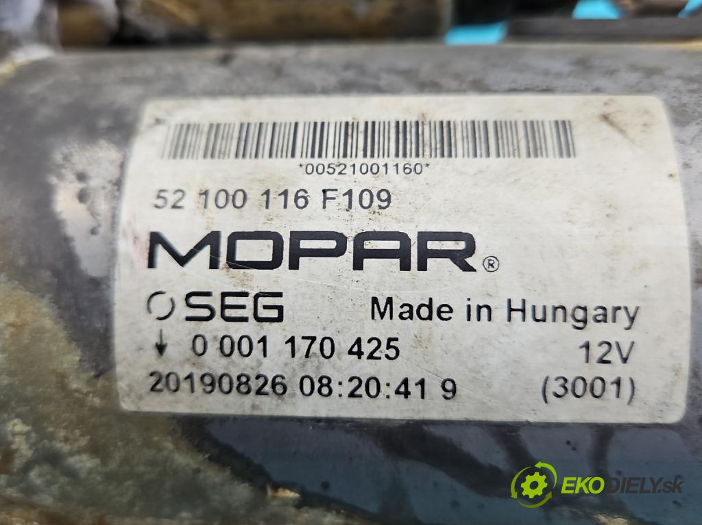 Fiat Tipo II 2015- 1.4 16V 95 HP manual 70 kW 1368 cm3 5- štartér 0001170425 (Štartér)