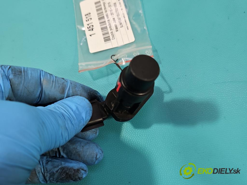 Nissan Juke I 2010-2019 1.2 T 116 HP manual 85 kW 1197 cm3 5- snímač pozícia: hriadele kľukovej 237312011R (Snímač polohy kľukového hriadeľa)