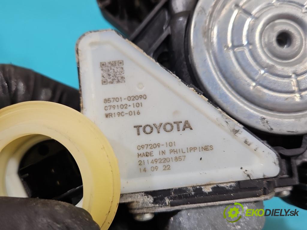 Toyota Corolla E21 2019- 1.8 16V 98 hp automatic 72 kW 1798 cm3 4- mechanismus stahování přední levý 550035-104