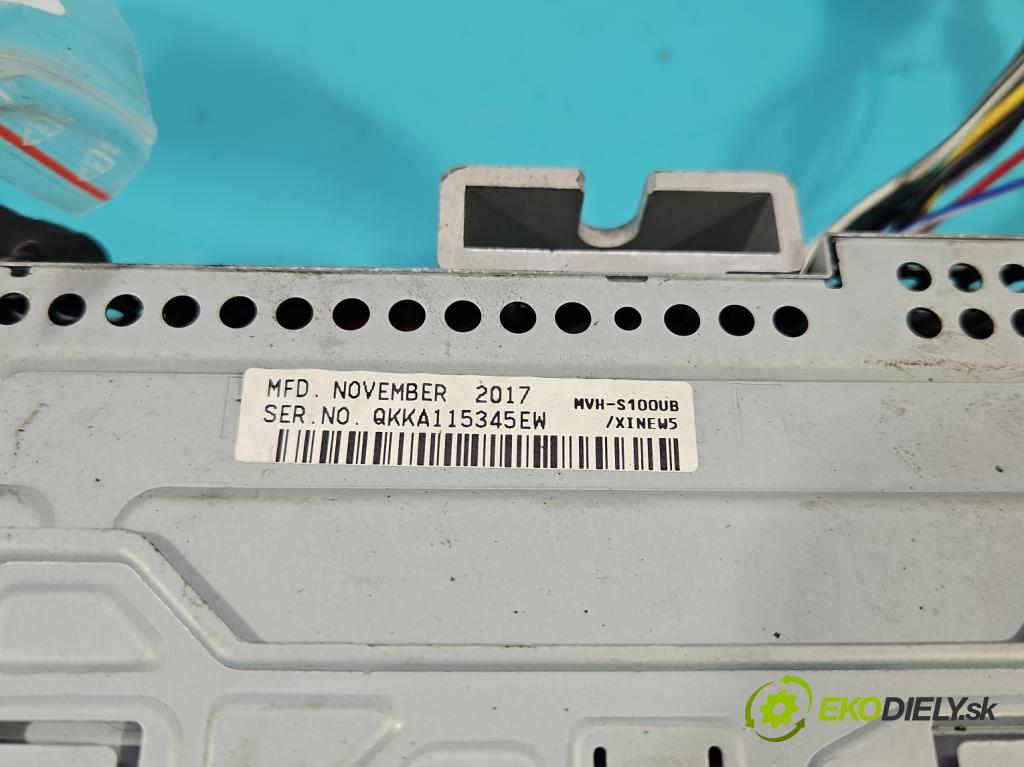 Seat Leon I 1999-2005 1.9 tdi 90 HP manual 66 kW 1896 cm3 5- Radio MVH-S100UB