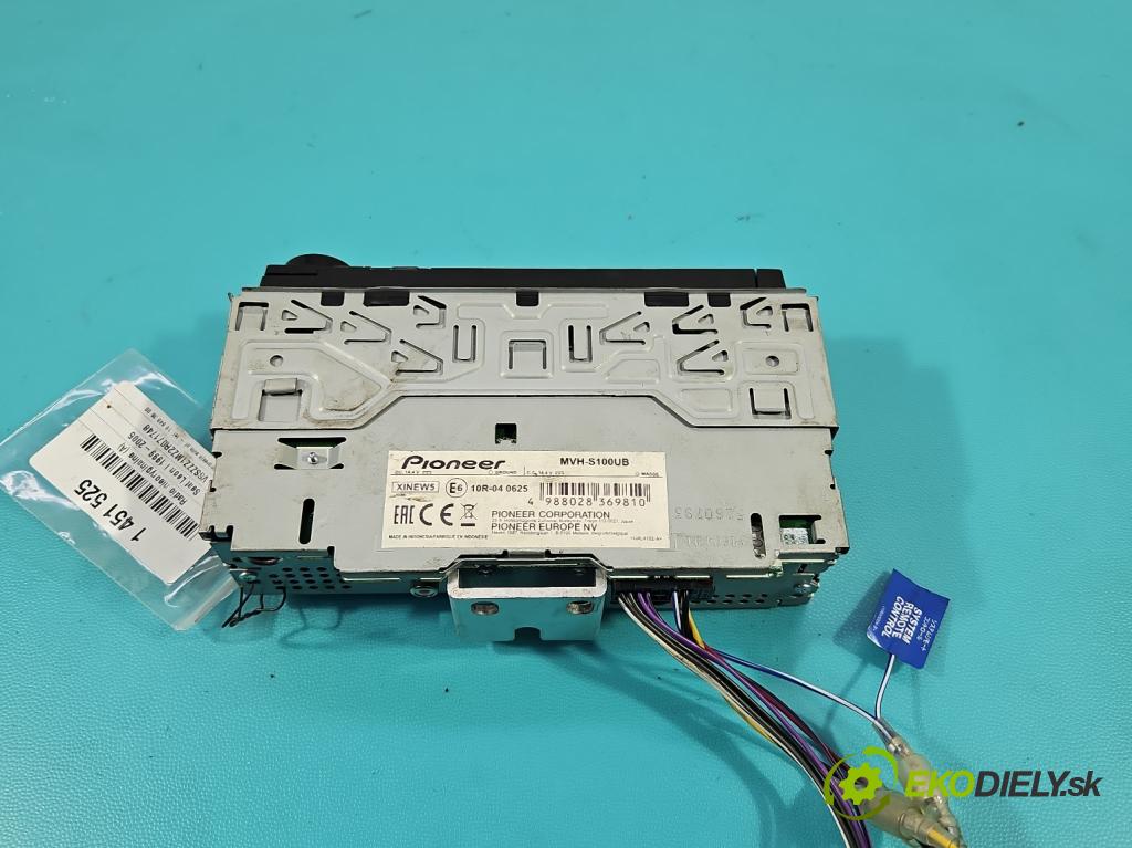 Seat Leon I 1999-2005 1.9 tdi 90 HP manual 66 kW 1896 cm3 5- Radio MVH-S100UB