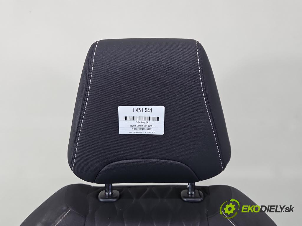 Toyota Corolla E21 2019- 1.8 16V 98 HP automatic 72 kW 1798 cm3 4- Sedačka ľavý  (Sedadlo)