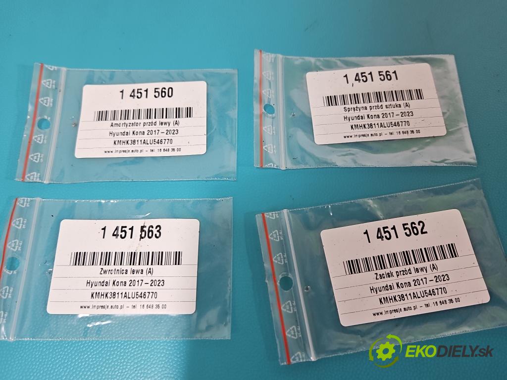 Hyundai Kona I 2017-2023 1.0 120 hp manual 88,3 kW 998 cm3 5- náboj levé  (Náboje)