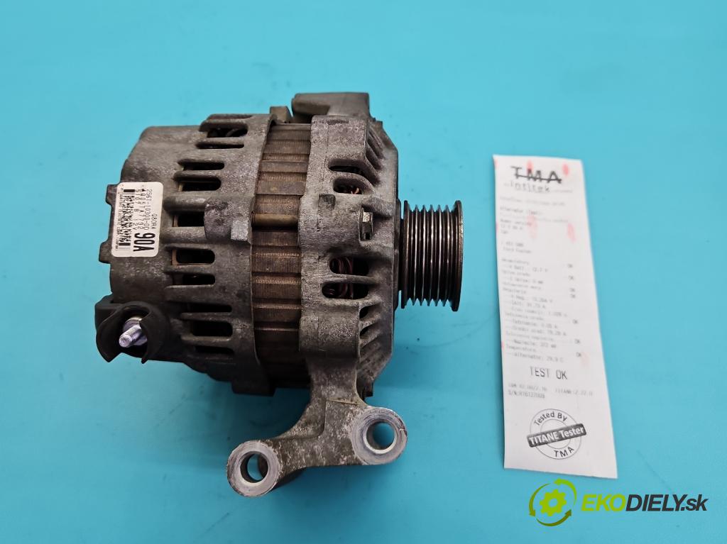 Ford Fusion 1.4 16V 80 hp manual 59 kW 1388 cm3 5- Alternator 2S6T-10300-DD (Alternátory)