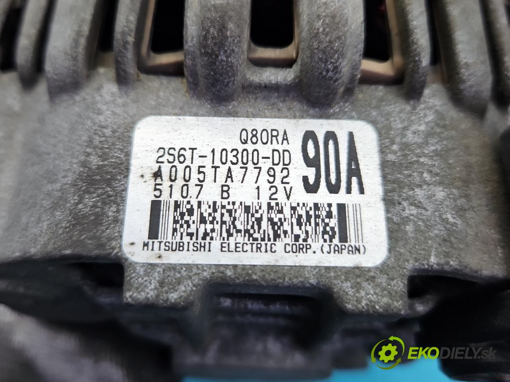Ford Fusion 1.4 16V 80 hp manual 59 kW 1388 cm3 5- Alternator 2S6T-10300-DD (Alternátory)