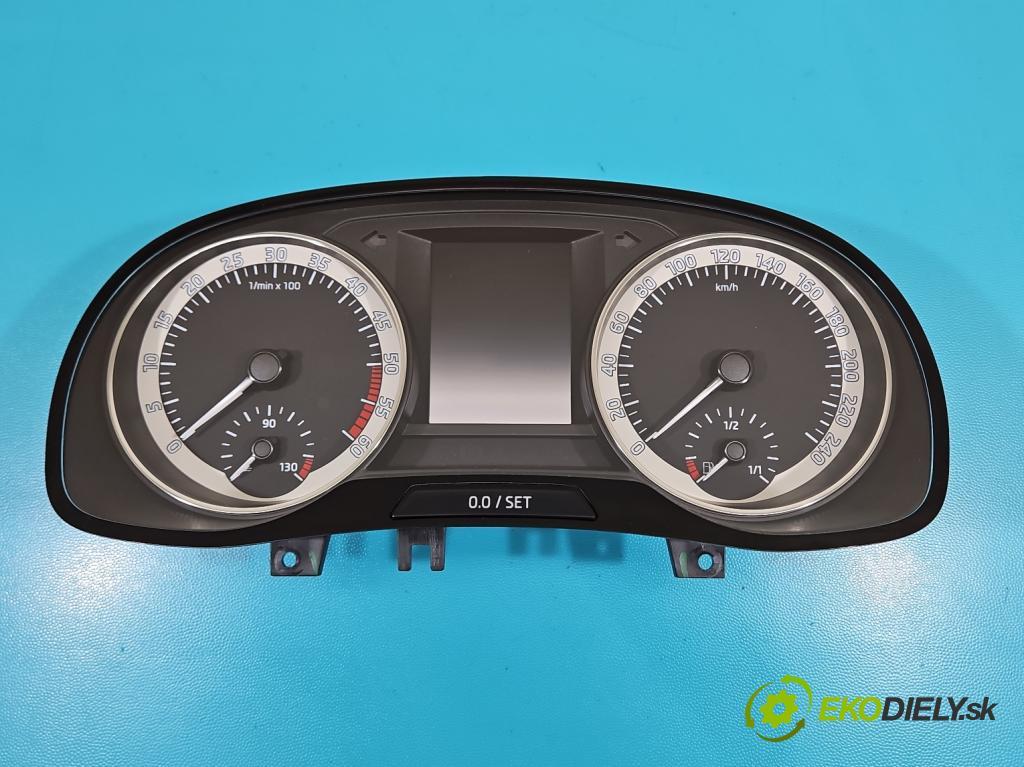 Skoda Fabia III 2014- 2021 1.4 tdi 90 HP manual 66 kW 1422 cm3 5- prístrojovka/ budíky 6V0920743A (Prístrojová doska)