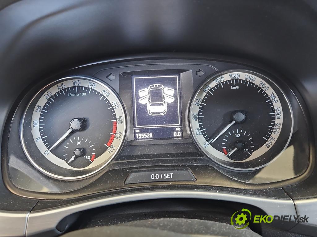 Skoda Fabia III 2014- 2021 1.4 tdi 90 HP manual 66 kW 1422 cm3 5- prístrojovka/ budíky 6V0920743A (Prístrojová doska)