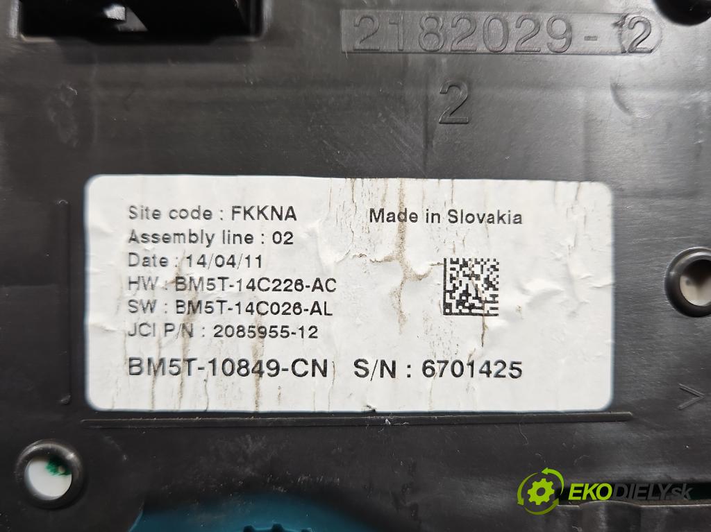 Ford Focus Mk3 2010-2018 1.6 tdci 95 HP manual 70 kW 1560 cm3 5- riadiaca jednotka motora S180133010
