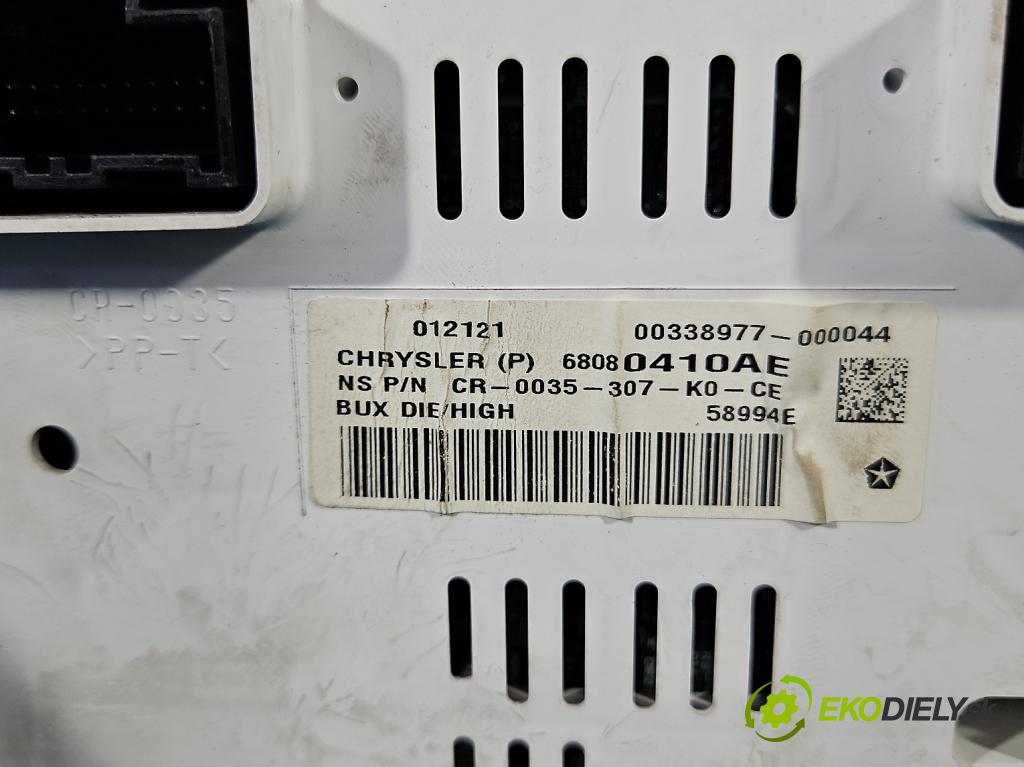 Jeep Compass I 2006-2016 2,2.0 CRD 136 HP manual 100 kW 2143 cm3 5- prístrojovka/ budíky 68080410AE (Prístrojová doska)