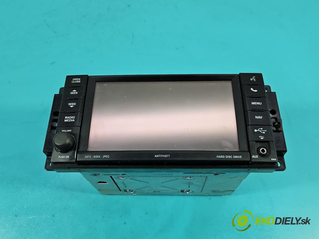Jeep Compass I 2006-2016 2,2.0 CRD 136 HP manual 100 kW 2143 cm3 5- Radio originál P68091003AD