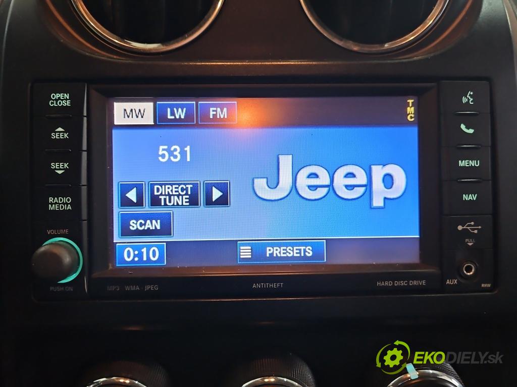 Jeep Compass I 2006-2016 2,2.0 CRD 136 HP manual 100 kW 2143 cm3 5- Radio originál P68091003AD