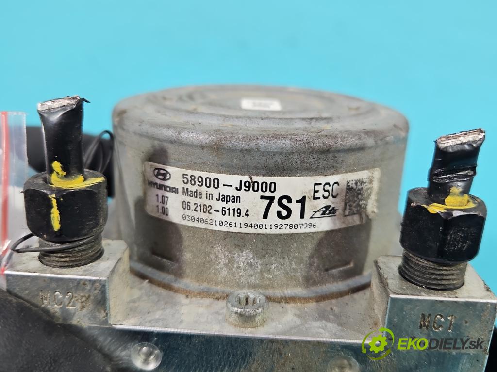 Hyundai Kona I 2017-2023 1.0 120 HP manual 88,3 kW 998 cm3 5- čerpadlo abs 58900-J9000 (Pumpa ABS)