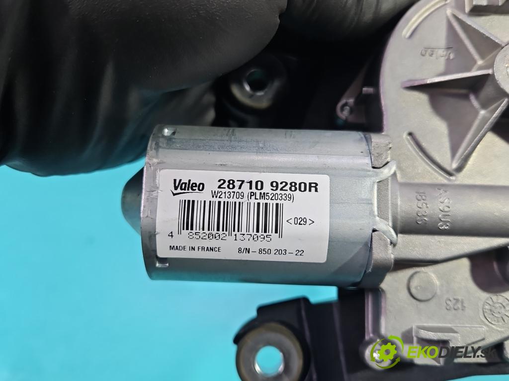 Dacia Sandero III 2020- 1.0 Tce 91KM manual 67 kW 999 cm3 5- motor stěrače zadní 287109280R